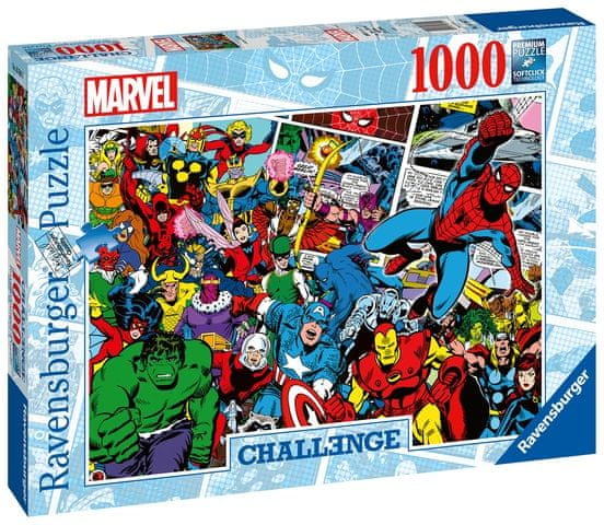 Ravensburger Puzzle 165629 Marvel Výzva 1000 dielikov